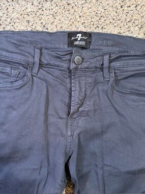 7 For All Mankind Men’s Luxe Sport Slim Chinos in Navy